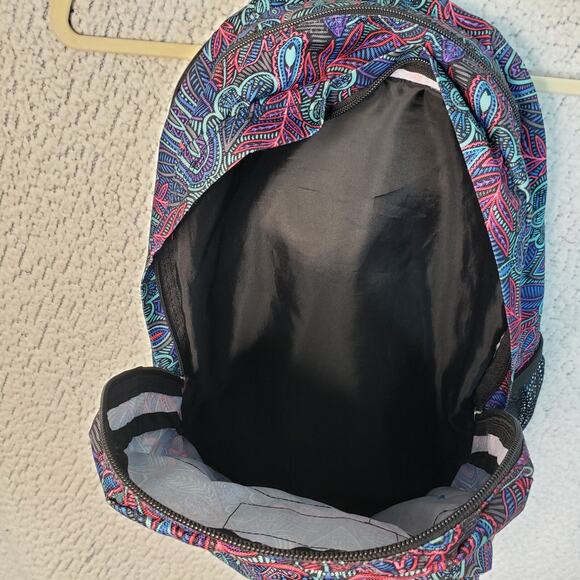 Trans by JanSport Backpack Multicolor Floral Boho Print Unisex 17in School Bag - Picture 6 of 11